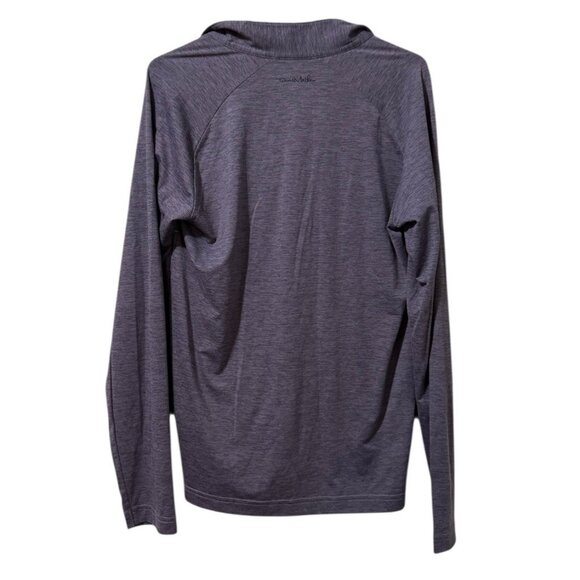 Travis Mathew Men Long Sleeve Size Small 1/4 Zip Polo Shirt Athleisure Golf City - Picture 2 of 14